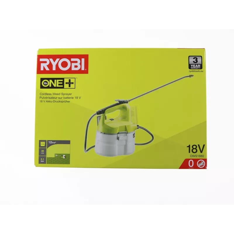 RYOBI OWS1880 sodo purkštuvas One+ 18 V 3,5 l
