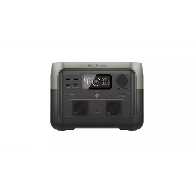 EcoFlow River 2 Max nešiojamoji elektrinė ličio geležies fosfato (LiFePO4) 6 kg