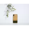 man and wood išmaniojo telefono dėklas iPhone XS Max — bambukų miško medinis galinis skydelis, apsauginis apvalkalas