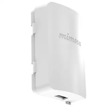 Išorinė sąsaja, žaibolaidis su įžeminimu Mimosa NID, 2x RJ-45, Gigabit, IP54