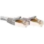 ACT - komutacinis kabelis - RJ-45 (V) į RJ-45 (V) - 1 m - SSTP kabelis - CAT 6a - pilka, RAL 7045