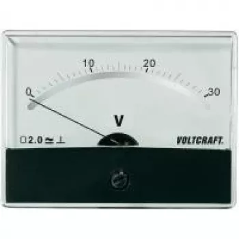 Voltcraft AM-86X65/30V/DC montavimo matavimo prietaisas AM-86X65/30V/DC 30 V magnetoelektrinis matuoklis (AM-86X65/30V/DC)