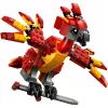 Sukonstruojamas LEGO Fawkes'as – Dumbledore Fenikso modelis 76448, 299 detalės, 160 mm aukštis, amžius 8+
