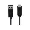 USB kabelis Belkin USB-A – USB-C 0,9 m F2CU029BT1M-BLK