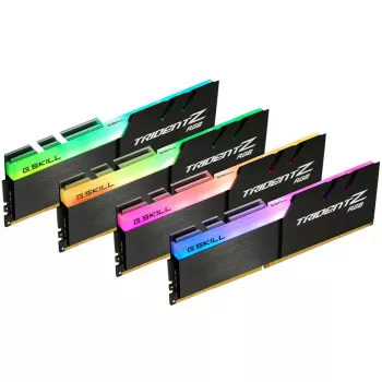 DIMM 32 GB DDR4-3600 (4x 8 GB) Quad-Kit, atmintinė juoda, F4-3600C16Q-32GTZRC, Trident Z RGB, INTEL XMP