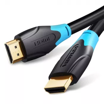 HDMI laidas Vention AACBN 15 m, HDMI tipo A į A, HDMI 2.0, 18 Gbit/s, ARC, paauksuoti kontaktai, juodas