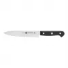 Peilių rinkinys ZWILLING Gourmet 3 vnt. — kaltinės plieno geležtės 10/16/20 cm, juodos plastikinės rankenos, tinkamas plauti indaplovėje