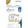 MediaRange Plastikinė juostelės kasetė Brother TZ-241 18mm 8m juoda ant balto