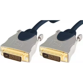 shiverpeaks sp-PROFESSIONAL DVI kabelis 2 m DVI-D mėlynas - chromuotas (SP77442)
