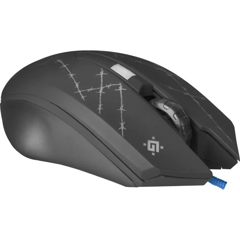 Defender Forced GM-020L pelė žaidimams Ambidextrous USB Type-A Optinė 3200 DPI
