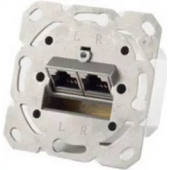 Kištukinis lizdas RJ-45 ShiverPeaks BS74280 — 6a kategorija, metalinis