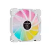 Corsair iCUE SP140 RGB ELITE 140 mm baltas ARGB Reverse Blade PWM korpuso ventiliatorius, 2 vnt. rinkinys