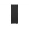 Laisvai pastatoma spinta LANBERG 42U FF01-6842-12BL 600×800×2127,5 mm, 1200 kg, IP20, raktinis užraktas, ratukai