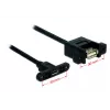 USB laidas Micro-USB B į USB A DeLOCK 85109 0,25 m