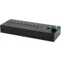 USB šakotuvas Exsys EX-11230HMS 10 prievadų USB 3.2 Gen 1 su 15 kV ESD apsauga