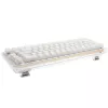 Ducky One 3 Aura White SF klaviatūra, žaidimams, USB, QWERTY, JAV anglų k.