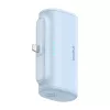 Nešiojamoji įkroviklio „Baseus Compact IP“ 5000 mAh 20 W (mėlynas)