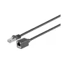 Microconnect STP602SEXT tinklo kabelis Juodas 2 m Cat6 F/UTP (FTP)
