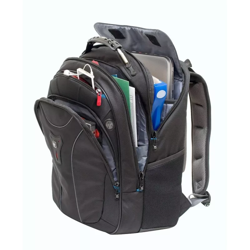 Wenger/SwissGear 600637 nešiojamojo kompiuterio dėklas 43,2 cm (17 inch) kuprinė juoda