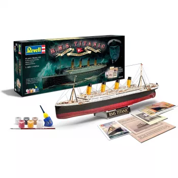 Rv05715 - Revell -1:400 - Dovanų rinkinys - 100 metų Titanikas (specialus leidimas)