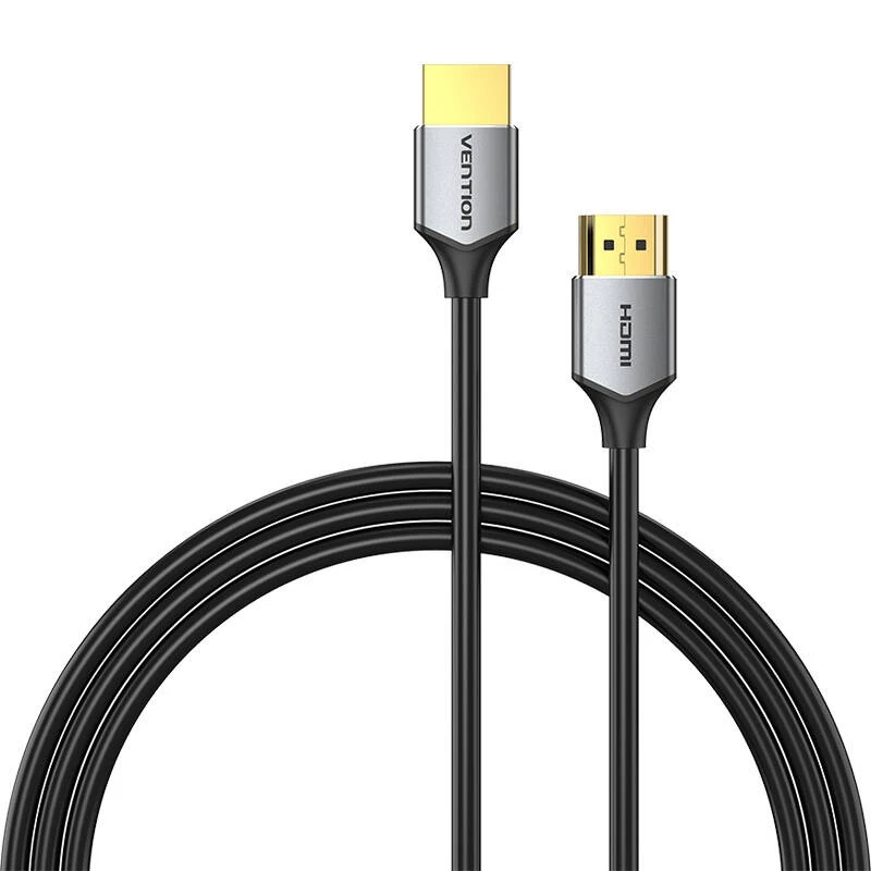 Itin plonas HDMI HD laidas Vention ALEHF 1m 4K 60Hz (Pilkas)