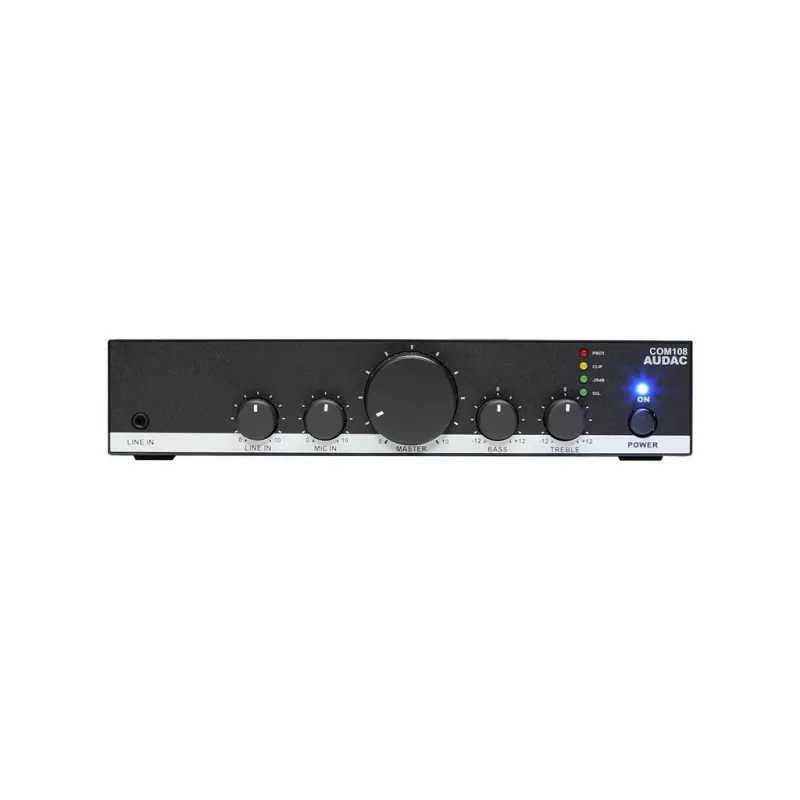 Viešojo adresavimo stiprintuvas Audac AUDAC COM108 80W 100V
