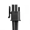 Sleeved ModMesh 12V 2x6 to 3x 8‑Pin kabelis, CableMod StealthSense (Juoda), variant A