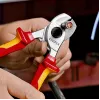 Knipex 95 16 165 T kabelių užspaudimo įrankis Užspaudimo įrankis Juoda, Geltona