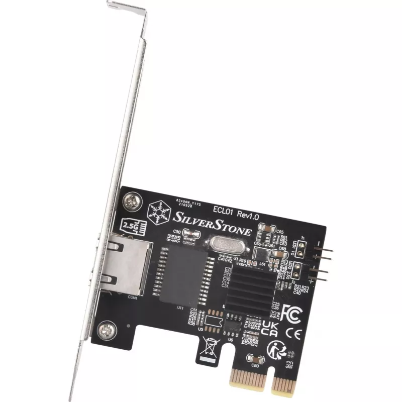 Sidabrinėstone ECL01, 2,5G tinklo plokštė, PCIe