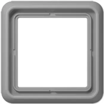 JUNG CD 581 GR Single Frame, Pilka