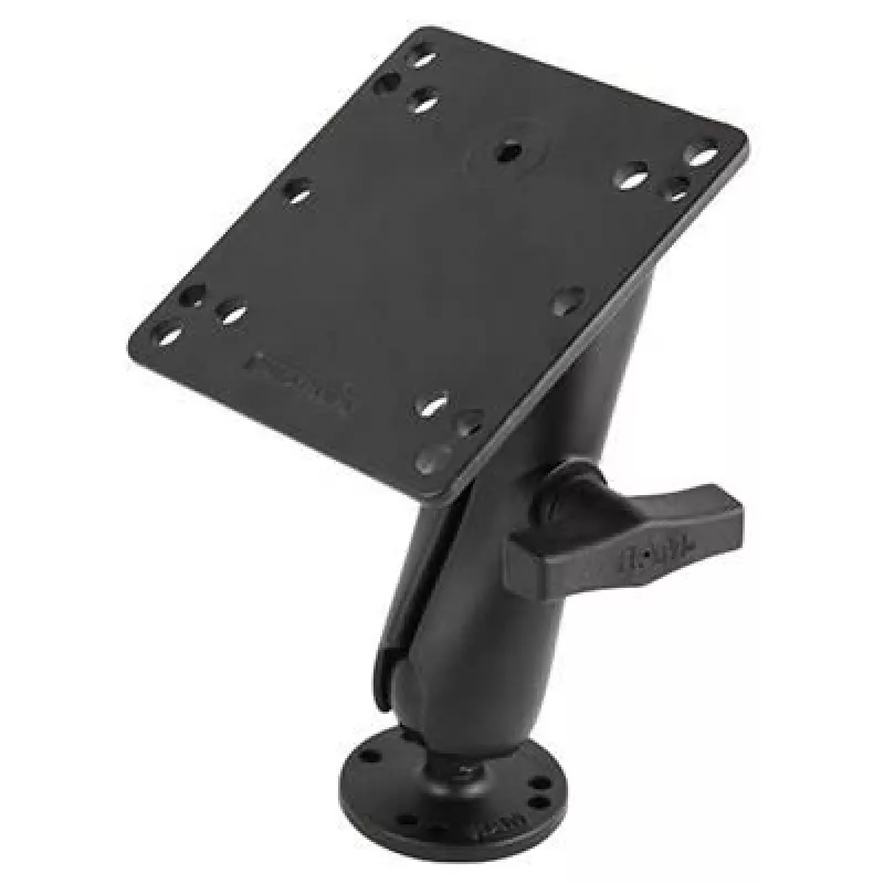 RAM Mounts dvigubas rutulinis laikiklis su 100x100mm VESA plokšte, 1,8 kg talpa