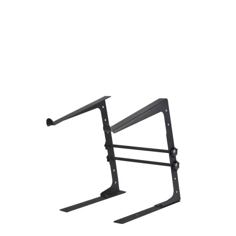 Nešiojamojo kompiuterio stovas Reloop V.2 — reguliuojamas metalinis stovas nešiojamiesiems kompiuteriams (modelis 222358)