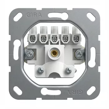 Elektrinio jungiklio priedas Gira 040000, aliuminio apdaila