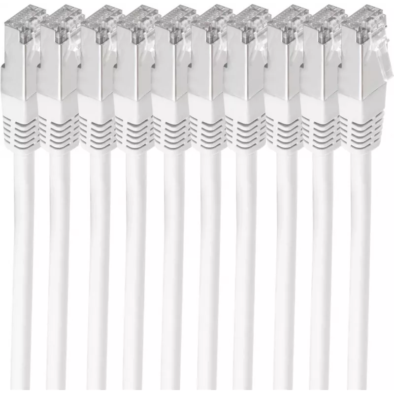 Tinklo kabelis ShiverPeaks BS75711-HW-SET10 1m Cat6 S/FTP