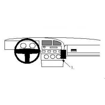Brodit 851992 automobilinis laikiklis