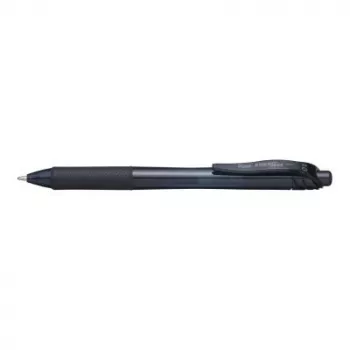 Užsegamas ištraukiamas rašiklis Pentel Energel X 1.0 juodas