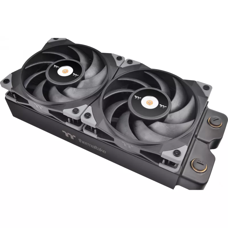 Thermaltake Toughfan 12 2-Pack Juoda