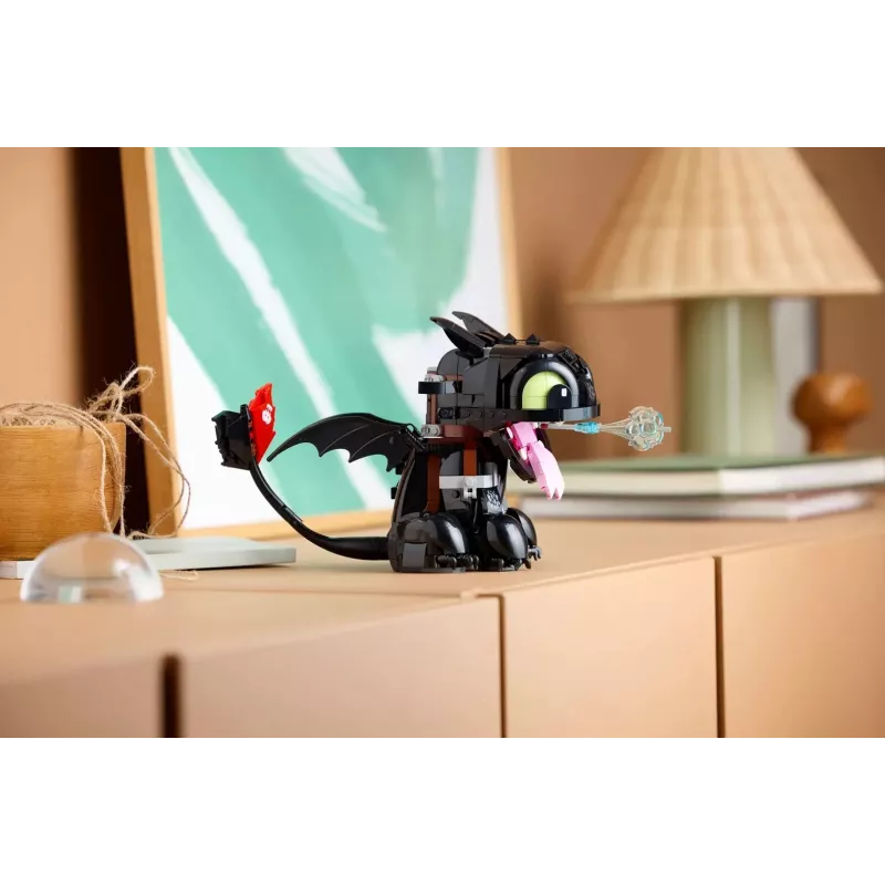 LEGO ICONS 10375 Kaip prisijaukinti slibiną: Bedantis