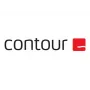 Ergonomiška laidinė pelė Contour X-Bar su centriniu dizainu – juoda