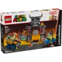 Konstruktorius LEGO rinkinys 72039 Super Mario Bowserio tvirtovė su Mario Kart automobiliu, interaktyvus žaidimų rinkinys