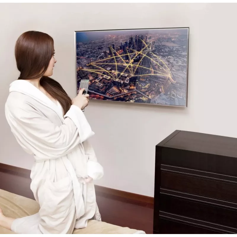 TV laikiklis Edbak GD03 73,7 cm 10 kg Juoda