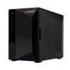 Asustor DRIVESTOR 2 Pro Gen2 AS3302T v2 NAS Realtek RTD1619B 2 GB DDR4 ADM juoda