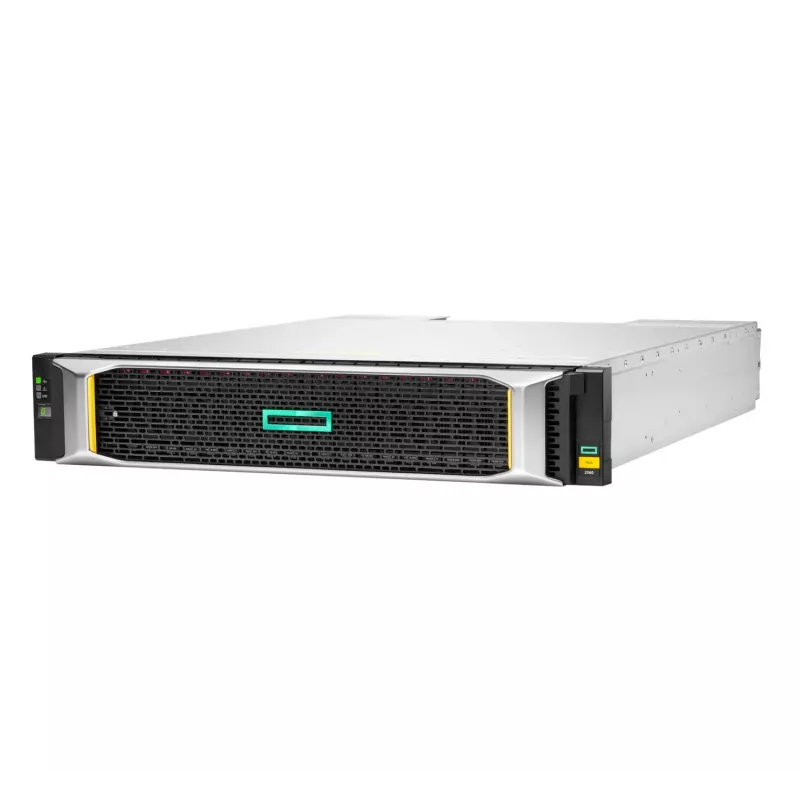 HPE MSA 2060 Disk Array 0 TB Rack 2U Sidabrinė Juoda HDD SSD