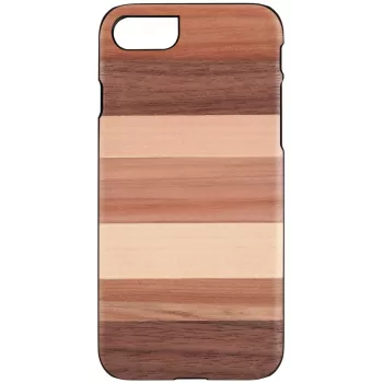 man and wood telefono dėklas, skirtas iPhone 7/8 — sabbia Juoda