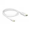 Vaizdo kabelio adapteris DeLOCK 83707 Mini DisplayPort į HDMI 2m Balta