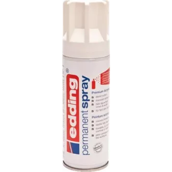 Akrilinių dažų purškimo skardinė Edding 5200 balta 200 ml
