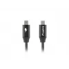 Laidas USB-C M/M 2.0 CA-CMCM-40CU-0005-Juoda 0,5 m