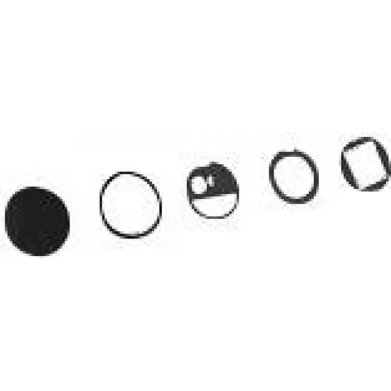 Bachmann PIX - Cover Plate for versenkten Connector - Juoda, RAL 9005