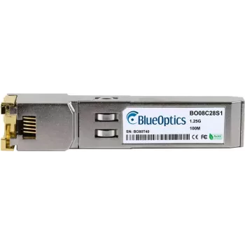 Vario SFP siųstuvas-imtuvas BlueOptics 1G-SFP-000190-BO 1250 Mbit/s Sidabrinis
