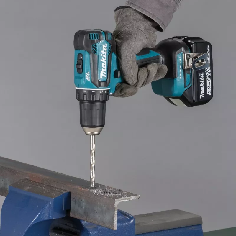 MAKITA. MACPAC 18V DDF485RTJ 50Nm 2x5.0Ah BLDC ATSUKTUVAS